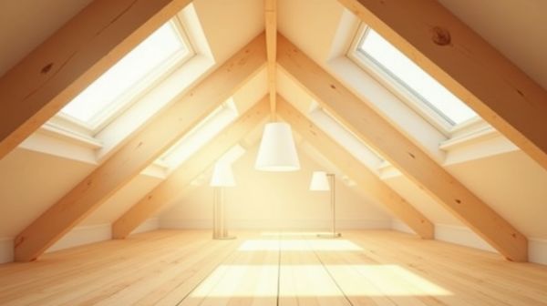 Transform your attic with skylights for natural light