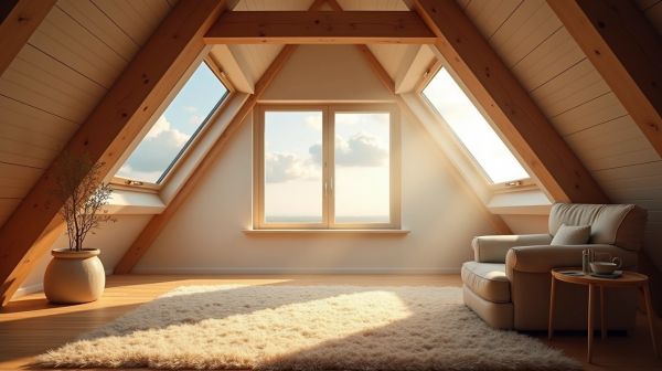 Transform your attic with skylights for natural light